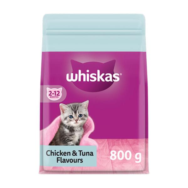 Kitten Dry Cat Food Chicken & Tuna Flavours