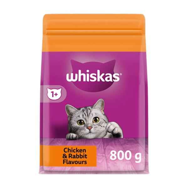 Adult 1+ Years Dry Cat Food Chicken & Rabbit Flavour