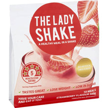 The Lady Shake Diet High Protein Low Sugar Strawberry Meal Replacement 560g