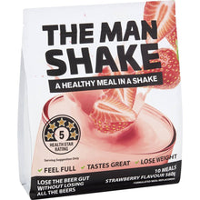 The Man Shake Diet High Protein Low Sugar Strawberry Meal Replacement 560g
