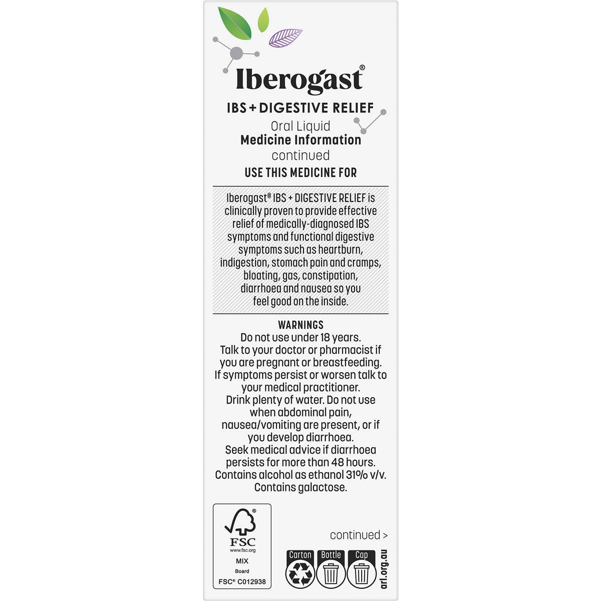 Iberogast Ibs & Digestive Relief 50ml