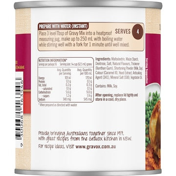 Gravox Roast Meat Gravy Mix Tin 120g