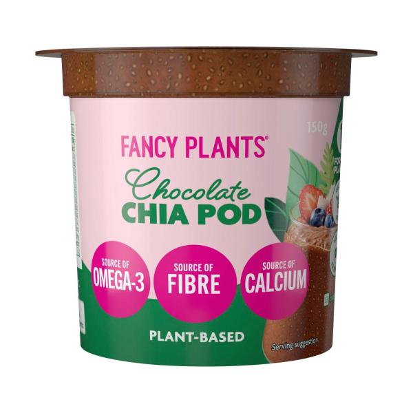 FANCY PLANTS CHOCOLATE CHIA POD 150G