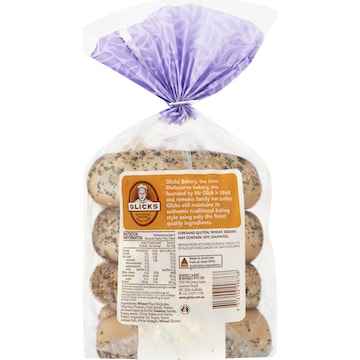 Glicks Everything Bagels 4 pack