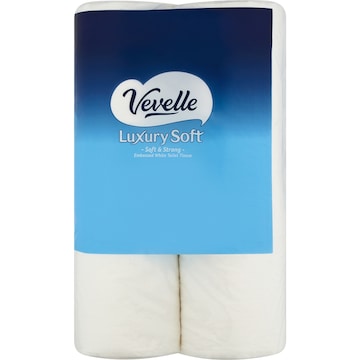 Vevelle Luxury Soft 3 Ply Toilet Tissue 24 pack