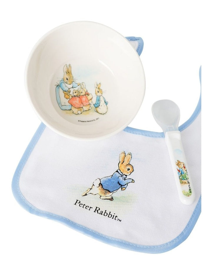 First Feeding 3 Piece Set in Cream