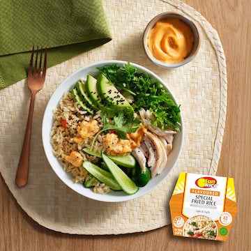 Sunrice Microwave Special Fried Rice Flavoured Cups 125g x 2 pack