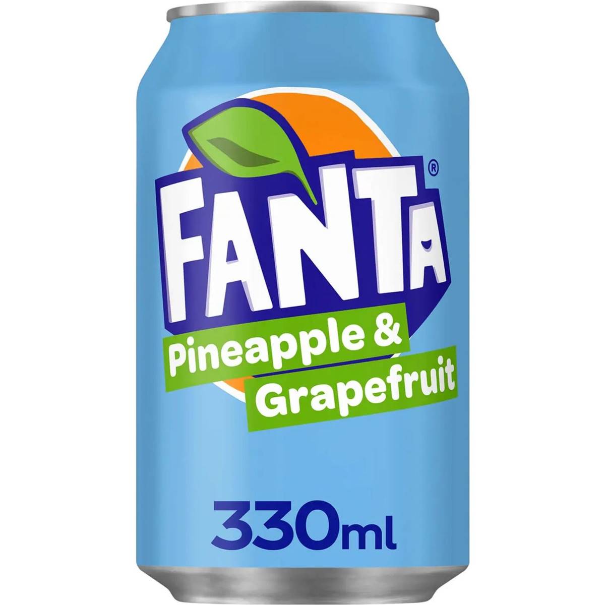 Fanta Pineapple & Grapefruit Soft Drink Can 330mL
