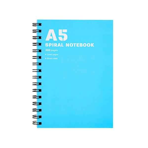 COLES A5 SPIRAL NOTEBOOK 200 PAGE