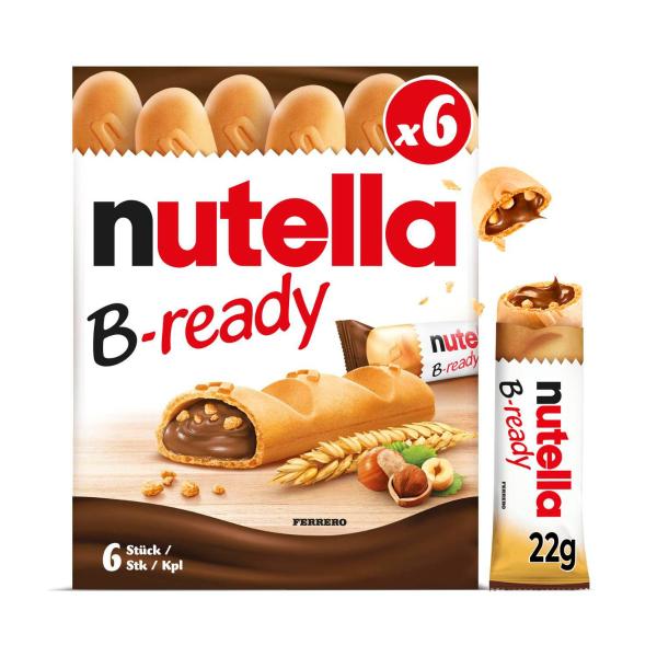 NUTELLA MULTIPACK B-READY 6 PACK
