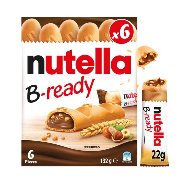 NUTELLA MULTIPACK B-READY 6 PACK