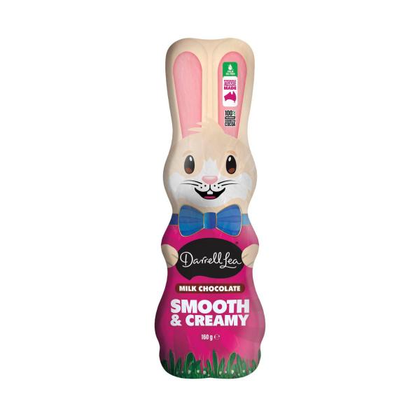DARRELL LEA MILK CHOCOLATE BUNNY 160G