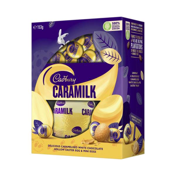 CADBURY CARAMILK CHOCOLATE EASTER GIFT BOX 153G