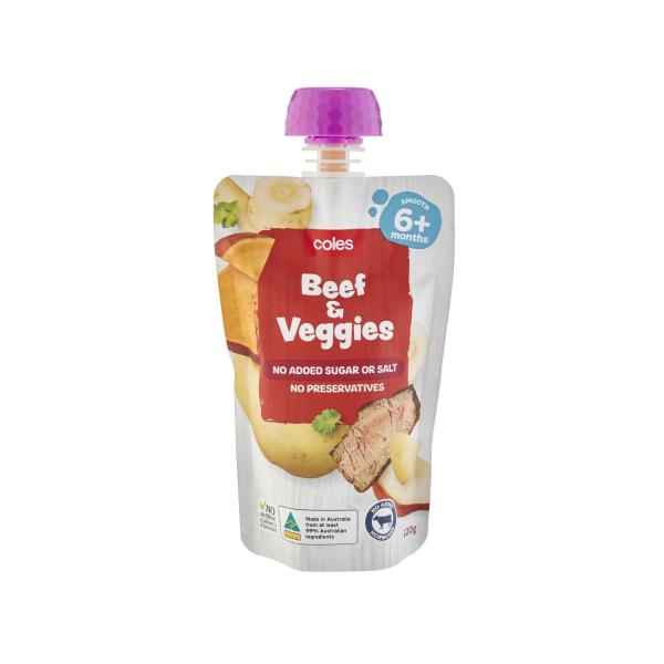 Beef With Vegetables 6+ Months