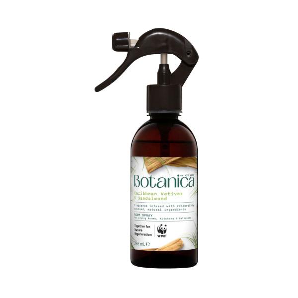 BOTANICA BY AIR WICK ROOM SPRAY CARIBBEAN VETIVER & SANDALWOOD 236 ML