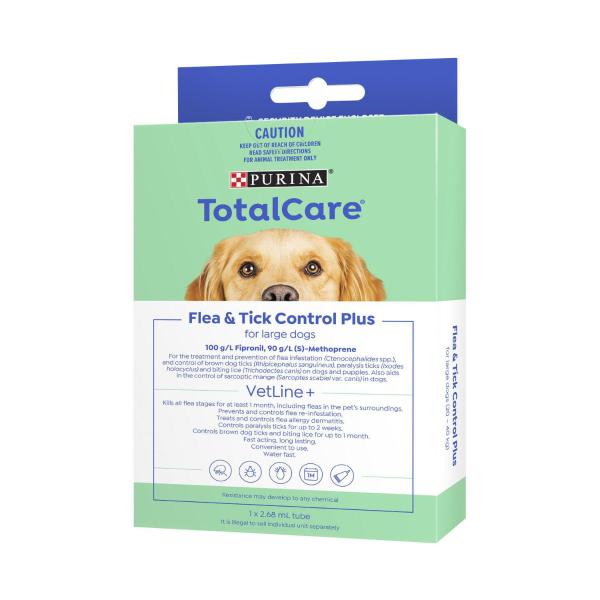 Total Care Flea Tick Control Plus Large Dog Treatment