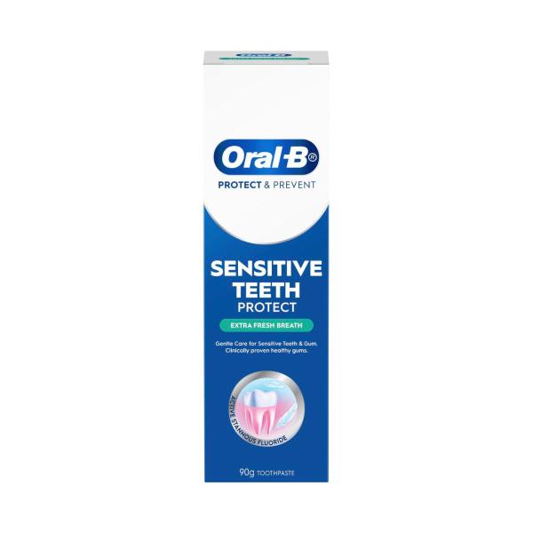 ORAL B SENSITIVITY & GUM EXTRA FRESH BREATH TOOTHPASTE 90G