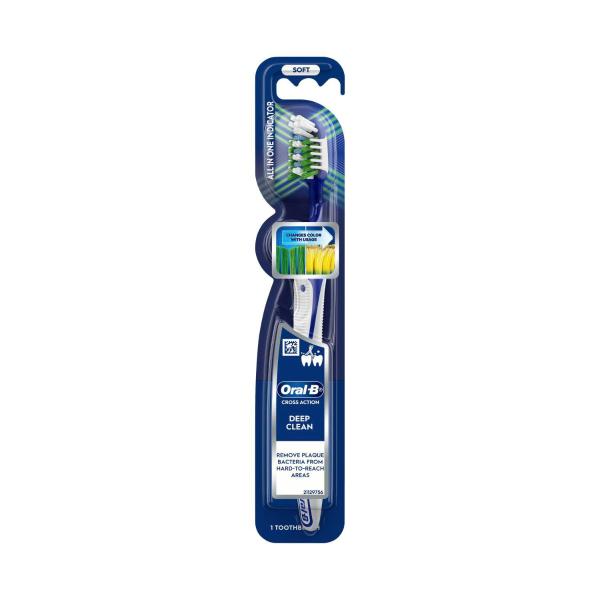 Cross Action Indicator Toothbrush