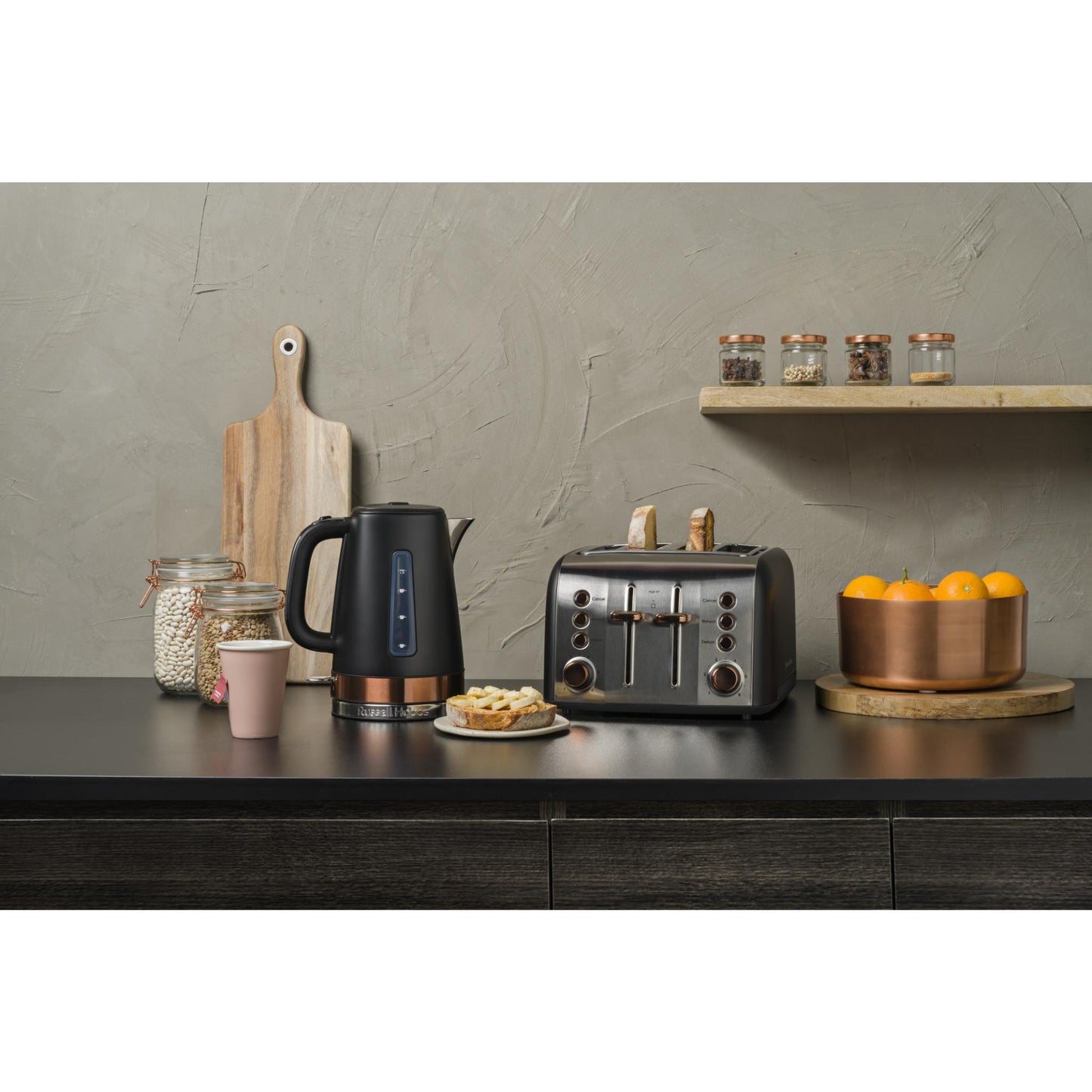 Russell Hobbs Brooklyn 4 Slice Toaster (Copper)