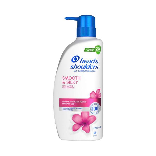 HEAD AND SHOULDERS ANTI-DANDRUFF SHAMPOO SMOOTH & SILKY 660ML