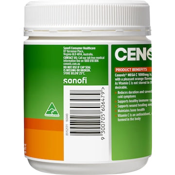Cenovis Mega Vitamin C 1000mg Chewable Tablets For Immune Support 150 pack