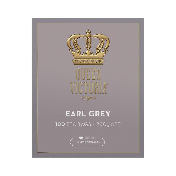 QUEEN VICTORIA EARL GREY TEA BAGS 100 PACK