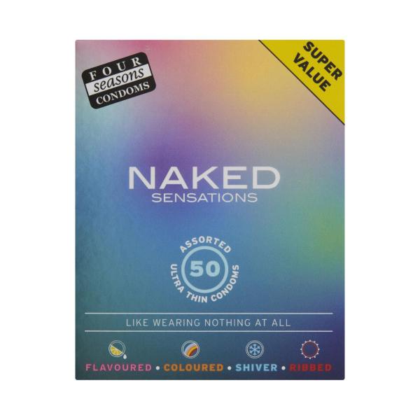FOUR SEASONS NAKED SENSATION CONDOMS 50PK