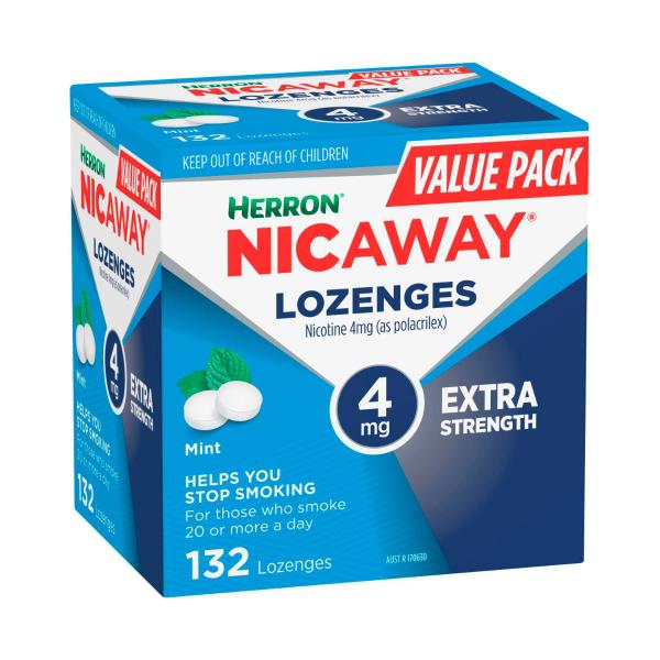 HERRON NICAWAY LOZENGES 4MG 132PK