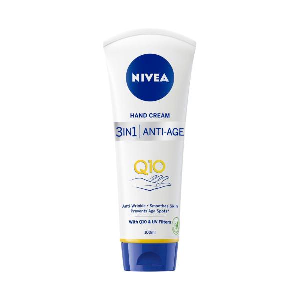 NIVEA 3 IN 1 HAND CREAM ANTI AGE Q10 100ML