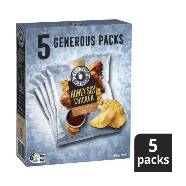 Potato Chips Honey Soy Chicken Multipack 5 Pack