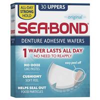 Sea Bond Denture Adhesive Uppers 30