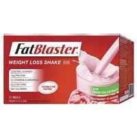 Naturopathica Fatblaster Weight Loss Shake Raspberry 21 x 33g Sachets Exclusive Size