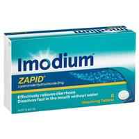 Imodium Zapid Diarrhoea Tablets 6 Pack