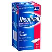 Nicotinell Chewing Gum 4mg Fruit 96