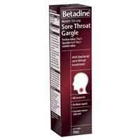 Betadine Sore Throat Gargle Ready To Use 120mL
