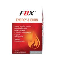 FBX Energy & Burn 60 Tablets - GimmeNow