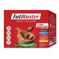 Naturopathica Fatblaster Weight Loss Shake Variety Pack 14 x 33g