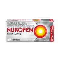 Nurofen Pain Relief Tablets 48 Pack Ibuprofen 200mg