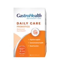 GastroHealth Daily Care Probiotics 90 Capsules - GimmeNow