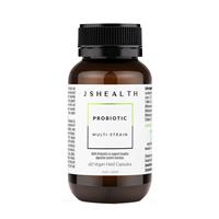 JSHEALTH Probiotic + Shelf-Stable 60 Capsules