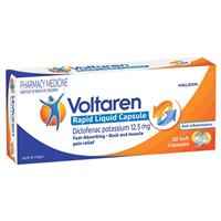 Voltaren Rapid 12.5mg Pain Relief Liquid Capsules 20