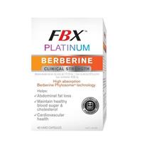 FBX Platinum Berberine Clinical Strength 40 Capsules - GimmeNow