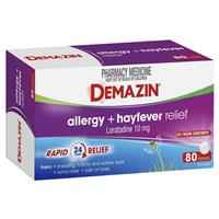 Demazin Allergy & Hayfever 80 Tablets