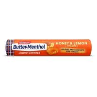 Butter Menthol Liquid Center Honey Lemon 50g Stick - GimmeNow
