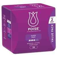 Poise Super Pads Bulk 28