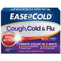 Ease a Cold Cough Cold & Flu Day & Night 24 Capsules