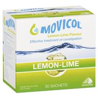 Movicol Adult Lemon Lime 30 Sachets