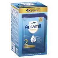 Aptamil Gold+ 2 Baby Follow-On Formula Powder Sachets From 6-12 Months 4 Pack 31.2g