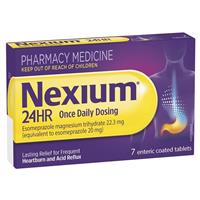 Nexium 24hr 20mg Tablets 7