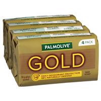 Palmolive Soap Bar Gold 90g 4 Pack